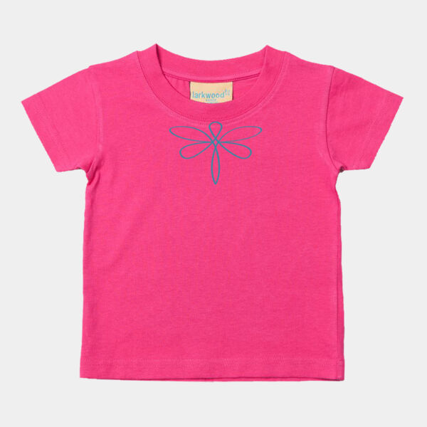 Medium Teal Dragonfly - Baby/Toddler T-Shirt Thumbnail